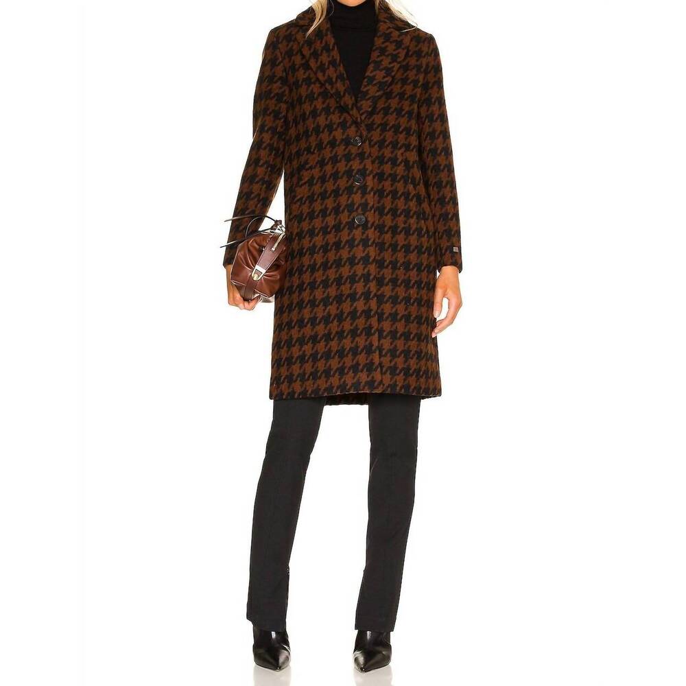 NEW SOIA&KYO ren coat in russet